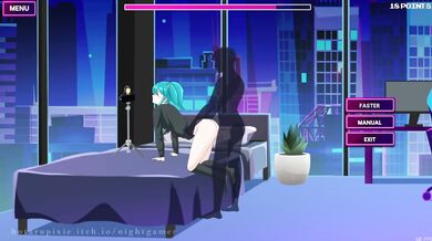 Nightgamer On Bed