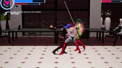 Lucia's Sola City Gangbang: Hardcore Threesome Action with Superheroes!