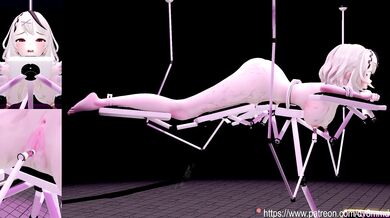 Barely Legal Schoolgirl Chloe Gets Tied Up, Slicked Down, and Pounded in Her Naughty Holes