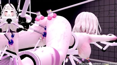 Barely Legal Schoolgirl Chloe Gets Tied Up, Slicked Down, and Pounded in Her Naughty Holes