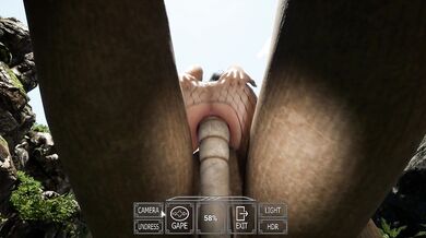 Rise of the Sun Goddess: A Futanari Statue's Sexy Quest