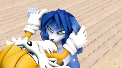 Krystal's Ass-to-Mouth Fuck Fest with Tails