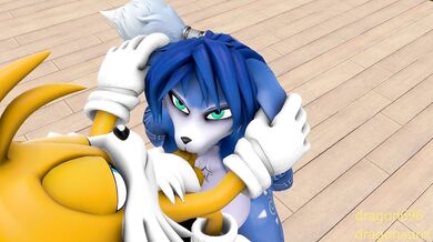 Krystal's Ass-to-Mouth Fuck Fest with Tails