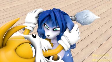 Krystal's Ass-to-Mouth Fuck Fest with Tails