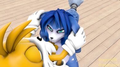 Krystal's Ass-to-Mouth Fuck Fest with Tails