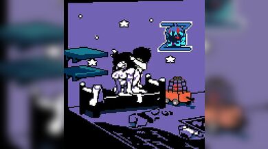 Susie's Deltafied Doggy Style with Kris from Deltarune