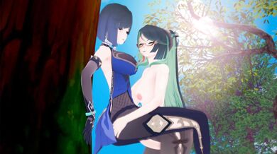 Silent Xianyun and Yelan Orgy
