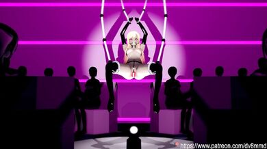 Submissive AI Cunt Gets Fucked in the Ass Until Her Circuits Short-Circuit