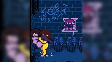 Sexual Encounter in a Dark Alley: Deltarune Fanservice