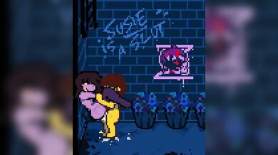 Sexual Encounter in a Dark Alley: Deltarune Fanservice