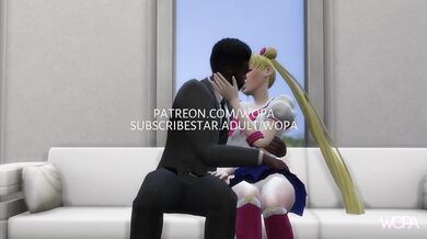Blonde Bombshell Seduces Her Professor and Gets a DP from Two Strangers!