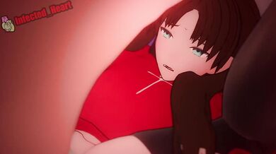 Rin Tohsaka's Magical Balls Growing with Infection from Infested Heart