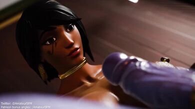 Pharah gets Pounded by Widowmaker