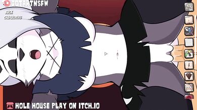Loona's Mammoth Thighs Take a Pounding from Behind in the Hole House