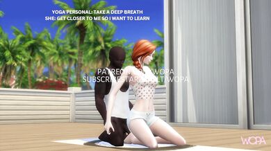 Innocent Housewife's Hot Lesbian Threesome with Yoga Teacher and Hubby Gets Her Knocked Up!
