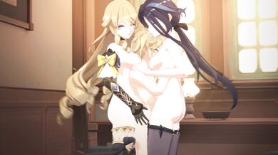 Hentai Porn: Traveling with Navia and Clorinde, a 3-some Animated Angle View (4K) [PastaPaprika]