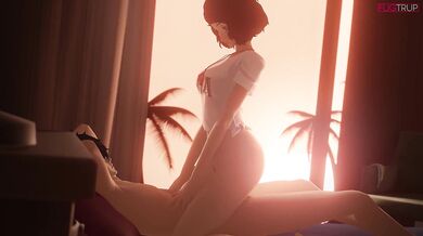 Kawakami gets caught spying on Joker's room during her vacation, causing a fussy mood in the morning.