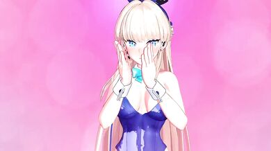 'Busty Milf gets fucked in every hole by a big hairy creature'