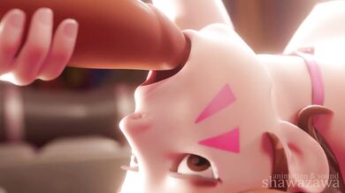 Virtually Cumming Together (D.Va and VR Hentai)