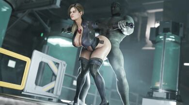 Jill Valentine Gets Fucked by Mr. X [AxenAnim]