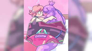 'Hentai love: The romantic relationship between a robot and slimy creature.'