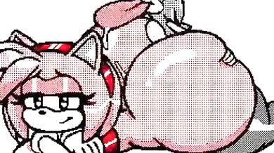 Anal-Loving Sonic Rims Amy's A-Hole [nunya84587583]