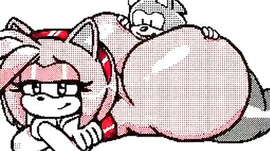 Anal-Loving Sonic Rims Amy's A-Hole [nunya84587583]