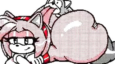 Anal-Loving Sonic Rims Amy's A-Hole [nunya84587583]