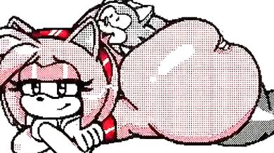 Anal-Loving Sonic Rims Amy's A-Hole [nunya84587583]
