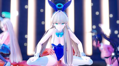 The Ultimate Orgy with a Sexy Bunny in High Definition