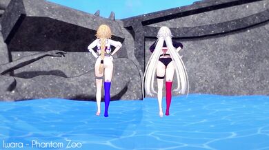 Jeanne's Yellow-less XXX with Pyrrha