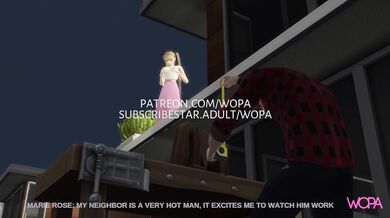 The Naughty Neighbors: Marie Rose's Hot Betrayal with Condo Man