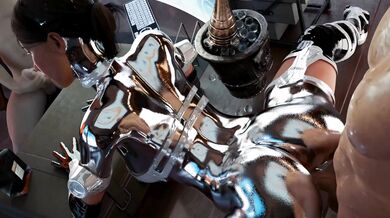 Kara's Naughty Robotic Behavior in the Workplace!