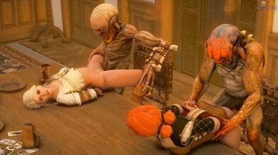 Triss And Ciri Preggo Loop With Horny Nekkers [NSFW]