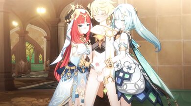 'Nilou & Faruzan Double HJ ANIMATION [4K] (Full Clothed) [PastaPaprika]'