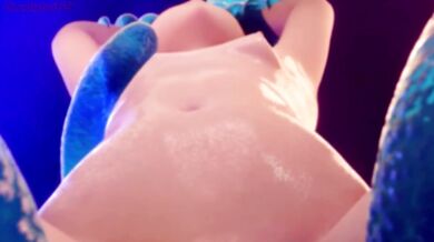 Slutty Schoolgirls Experiment with Sticky Cum in SLIMED - A ViciNeko HMV