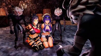Fleet Girls of Azur Lane Crossing Over with Genshin Impact's Mk-II in a Lustful Adventure