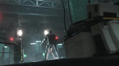Jill's Naked Playtime with Mr. X [AxenAnim]