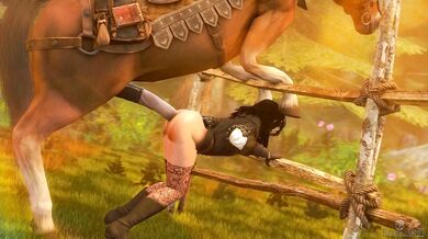 The Naughty Mage and the Stallion: A Repeatable Bonding Fantasy