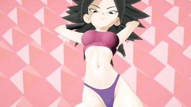 Goku and Vegeta Battle Against the Super Anonymous Blonde