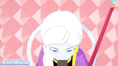 Goku and Vegeta Battle Against the Super Anonymous Blonde