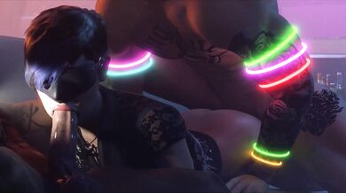 Horny Jodie's BDSM Orgy with Blindfolds and Bondage [Original]