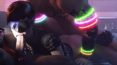 Horny Jodie's BDSM Orgy with Blindfolds and Bondage [Original]