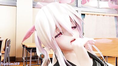 The Squishing of the Cute Little Cat Girl: A Hentai Love Story