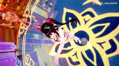 Sparkling Journey to Paradise: March Shadow's Erotic Dance of Lust