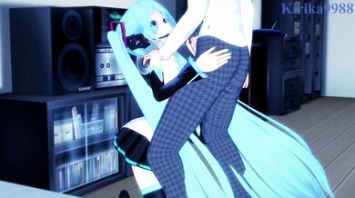 Busty Hentai MILF Vocaloid Miku - Sensual Love