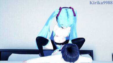 Busty Hentai MILF Vocaloid Miku - Sensual Love