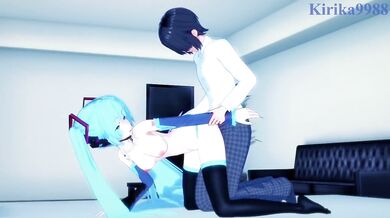 Busty Hentai MILF Vocaloid Miku - Sensual Love