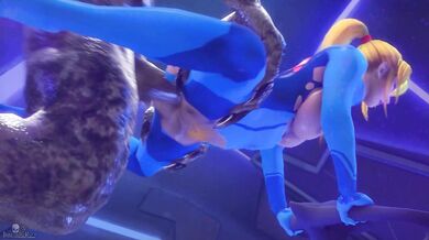 Space Bounty Hunter Gets Knocked Up by Alien Warrior in a Never-Ending Fetish Fest