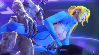 Space Bounty Hunter Gets Knocked Up by Alien Warrior in a Never-Ending Fetish Fest